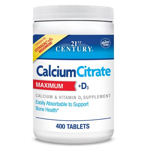 Calcium Citrate With Vitamin D