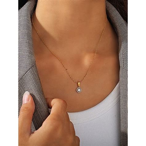 Buy ZAISHA Viora 18K Gold Plated Anti Tarnish & Skin Safe Necklace Online