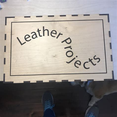 Leather projects box - Made on a Glowforge - Glowforge Owners Forum