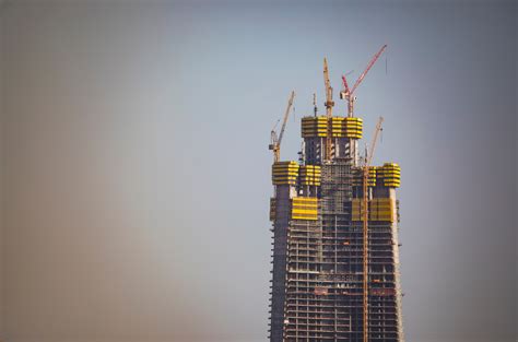 Worlds Tallest Building Under Construction Construction Of World's