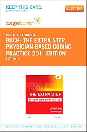 Buy The Extra Step, Physician-Based Coding Practice 2011 Book Online at ...