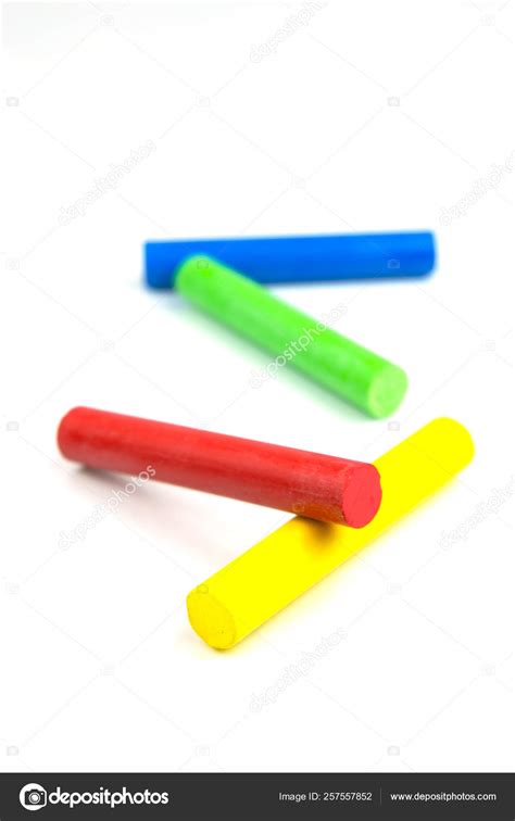 Oil Pastels Crayons Isolated White Background — Stock Photo © YAYImages ...