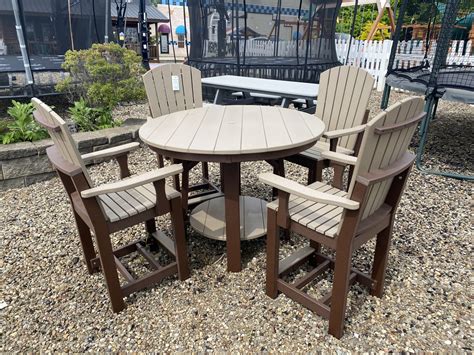 Outdoor Pub Table Set 48" | Outdoor Pub Table Sets For Sale