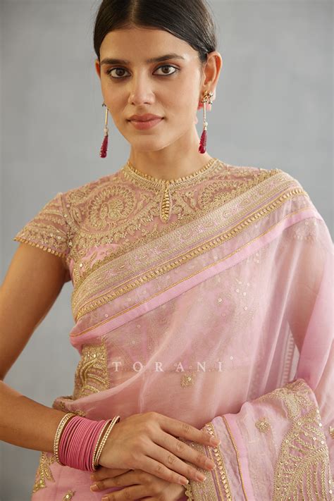 Gul-Mohar Taashi Saree – Torani India