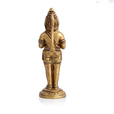 Brass Standing Hanuman Superfine Idol (5.5 Inch) – Velan Store
