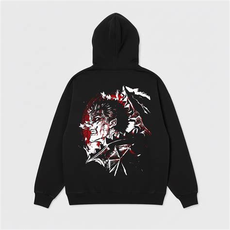 Berserk Guts Anime Hoodie – Gymgasm.in