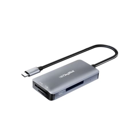 DIGITEK® DCR-103 CFA 3 in 1 CF Express Type A/SD & TF Type C USB 3.2 ...