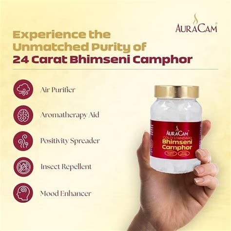 Gold Standard Bhimseni Camphor with Diffuser (250g)