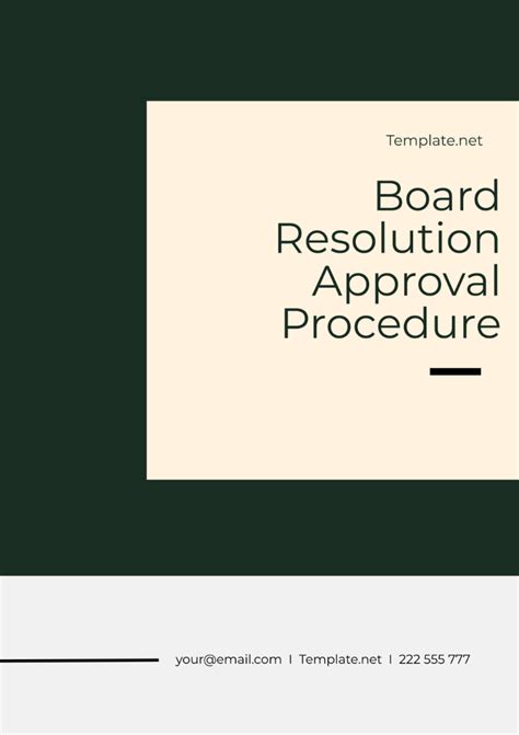 Consent Resolution Template 的图像结果