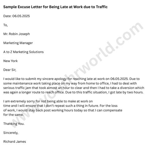 How To Write Query Letter For Being Absent From Work - Infoupdate.org