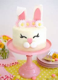 Image result for Cute Easter Bunny Cake