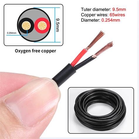 Snapklik.com : 12 Gauge 2 Conductor Electrical Wire 12 AWG Wire ...