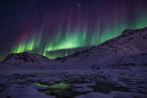 The Northern Lights over Greenland — Yacht Charter & Superyacht News