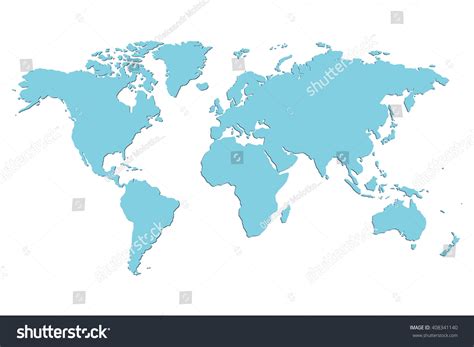 Blank World Map 的图像结果