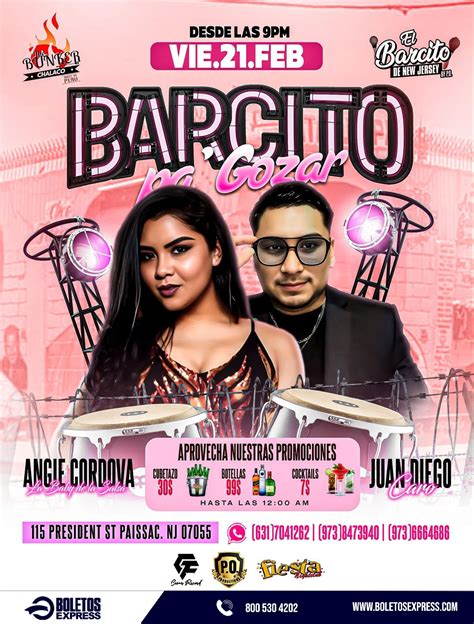 ANGIE CORDOVA, JUAN DIEGO CARO Tickets - BoletosExpress