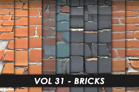 Realistic Textures - Vol 31 - Bricks | 2D Textures & Materials | Unity ...