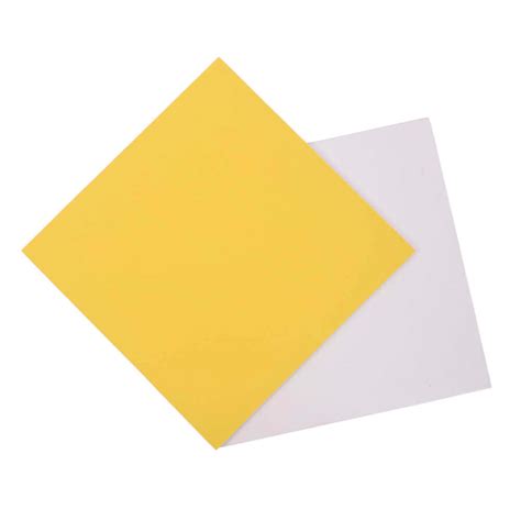 12x12 Yellow Cardboard Sheet | Yellow Corrugated Pads