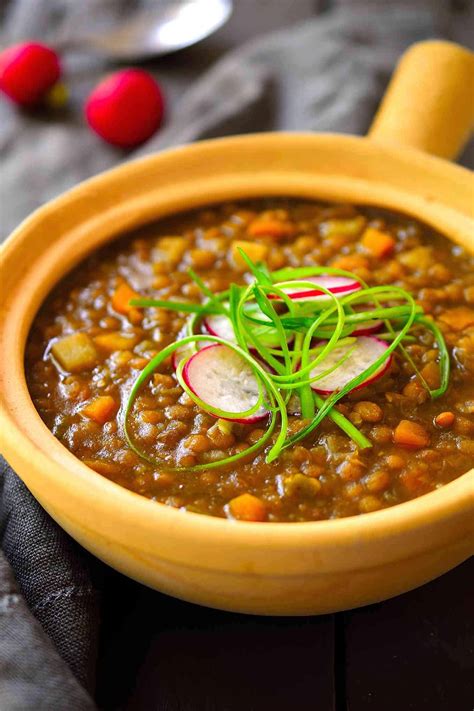 Vegan Lentil Stew Image | The Stingy Vegan