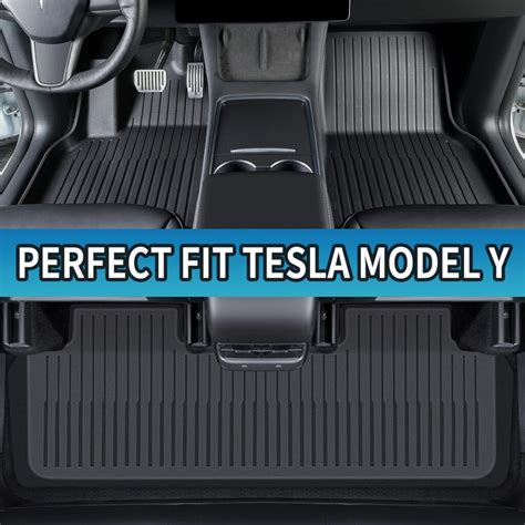 Pedigree 3D TPE Material Tesla Model Y Floor Mats Set Review - Tesla ...