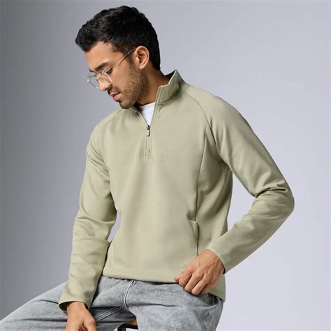 Half Zip Sweatshirts | Half Zipper Jackets & Pullovers – XYXX Apparels