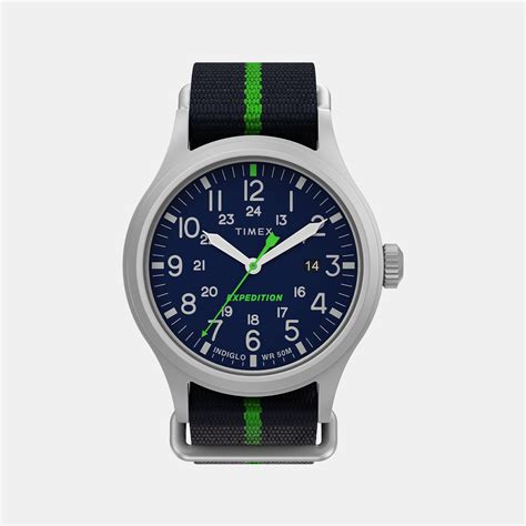 Timex Expedition North Men Quartz Blue Dial Analog Brass Watch ...