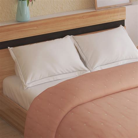 Buy Colour Refresh Cotton Embroidered Double Quilt from Home Centre at ...