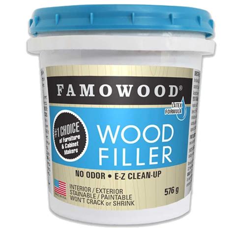 FamoWood 40022148 Latex Wood Filler - Pint, White Pine : Amazon.in ...