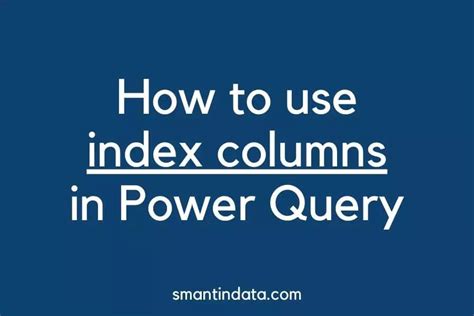 Subgroup Index Power Query 的图像结果