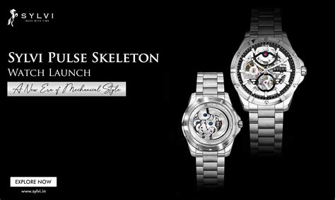 Pulse Skeleton Watch Launch – Mechanical Style by Sylvi