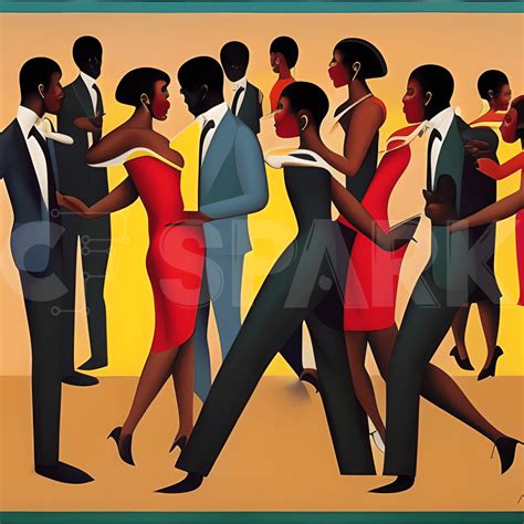 Jazz Harlem Renaissance African American Art · Creative Fabrica