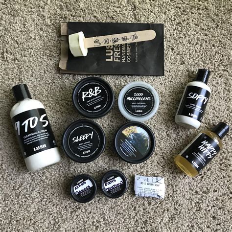 My first Lush Birthday haul! : r/LushCosmetics