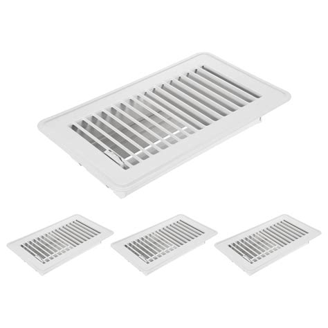 4x8 Inch Floor Vent Covers, Floor Registers Metal Walkable Air Vent ...
