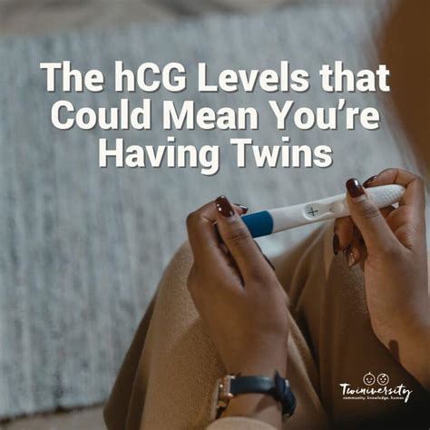 The hCG Levels That Could Mean You're Having Twins | Twiniversity #1 ...