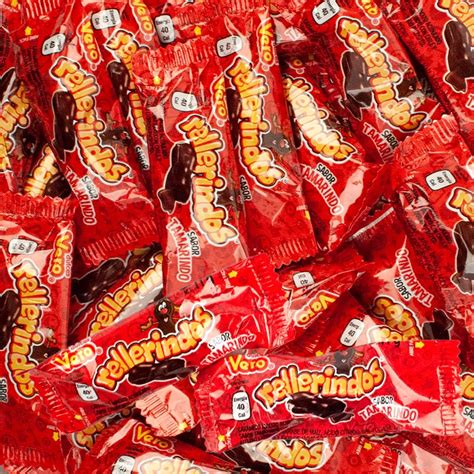 Vero Rellerindos Mexican Candy Bulk 2LB Bag. Dulces Mexicanos, Tamarind ...