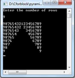 Image result for Pyramid C++ Code
