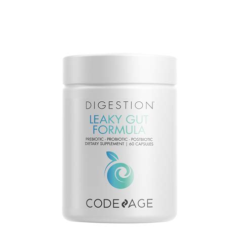 Leaky Gut Supplement - L-Glutamine - Prebiotics - Probiotics - Postbiotic - 60 Capsules (30 ...