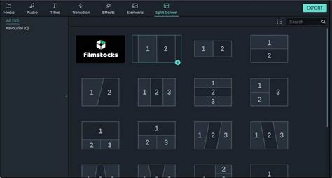 Image result for Full Split Screen Tutorial in Filmora 9