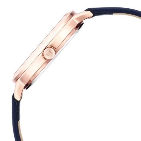 Buy Online Titan Memento Blue Dial Analog Leather Strap Watch for Women ...