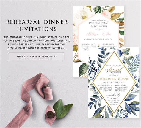 Wedding Rehearsal Dinner Invitation Wording And Etiquette | Raspberry ...
