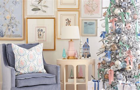 caitlin wilson christmas dallas texas interior design pastel pink blue ...