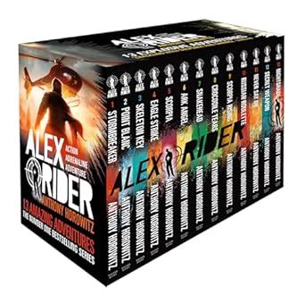 Alex Rider 13 Books Collection Boxset (Stormbreaker, Point Blanc ...