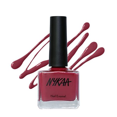 Buy Nykaa Floral Carnival Nail Enamel - Rouge Rose (Shade No.137) (9ml ...