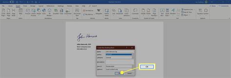 Image result for Word Signature Tutorial