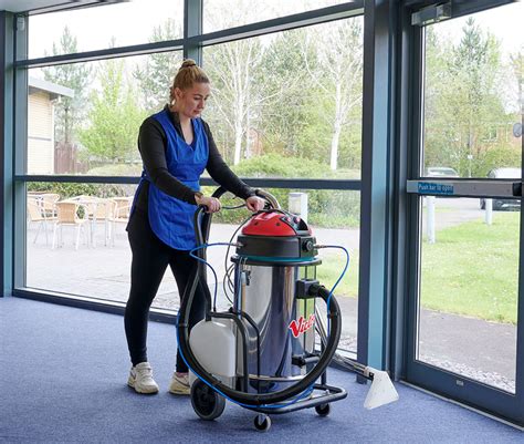 Victor Mini Scrubber - Small Floor Scrubber Machine - Victor Floor ...