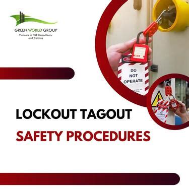 Lockout Tagout LOTO Safety Procedures For Workplace Safety - Tuitions ...