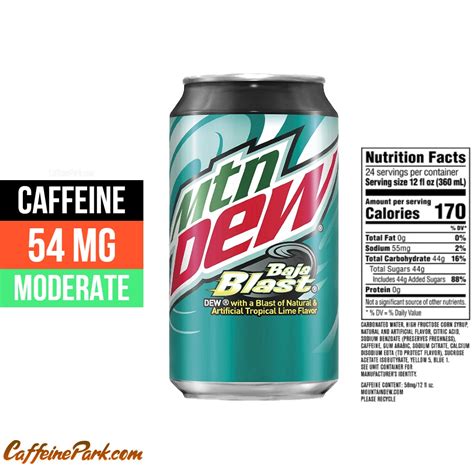 Does The Baja Blast Have Caffeine