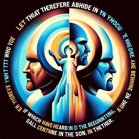 What does 1 John 2:24 mean? | Bible Art