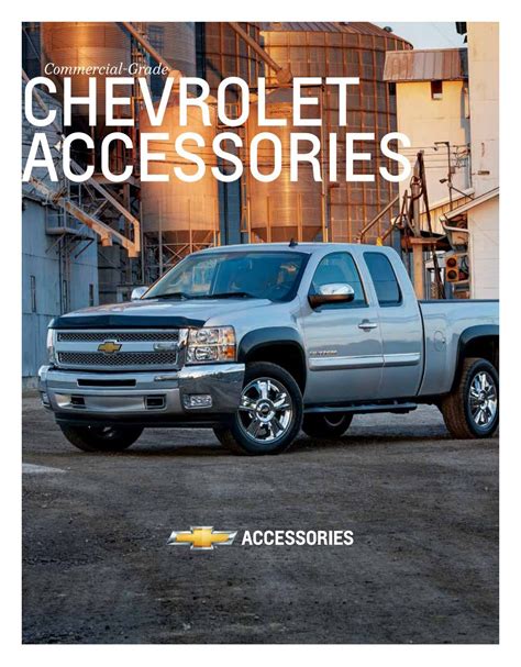 Chevrolet Commercial Accessories Brochure (PDF) - GM Fleet