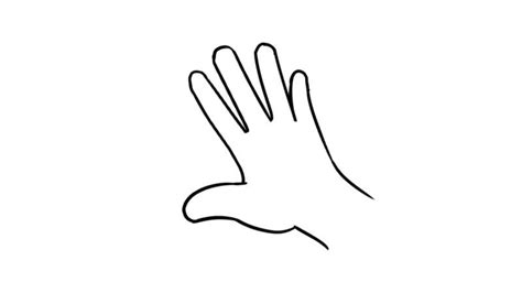 手掌简笔画 的图像结果