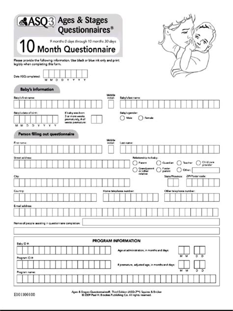 10 months asq | PDF